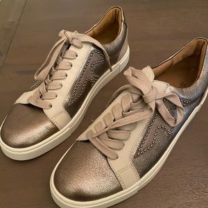 Frye Metallic Tennis Shoes